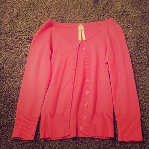 Pink cover up sweater (not long sleeve)